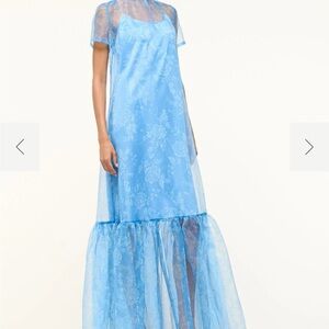 STAUD Calluna Dress - Blue Rose